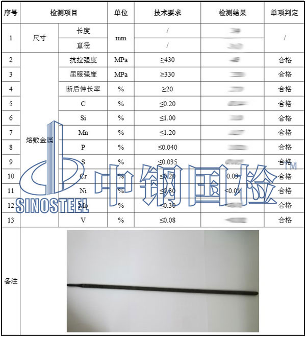 焊條檢測報(bào)告結(jié)果數(shù)據(jù)